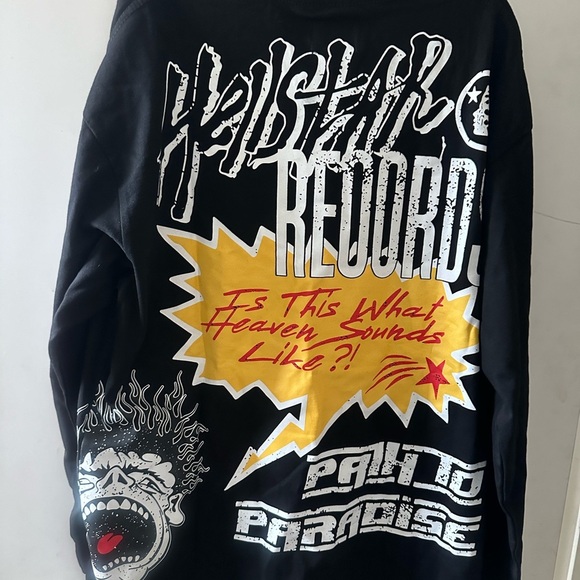 Black Graphic Men's Shirt - Picture 2 of 4